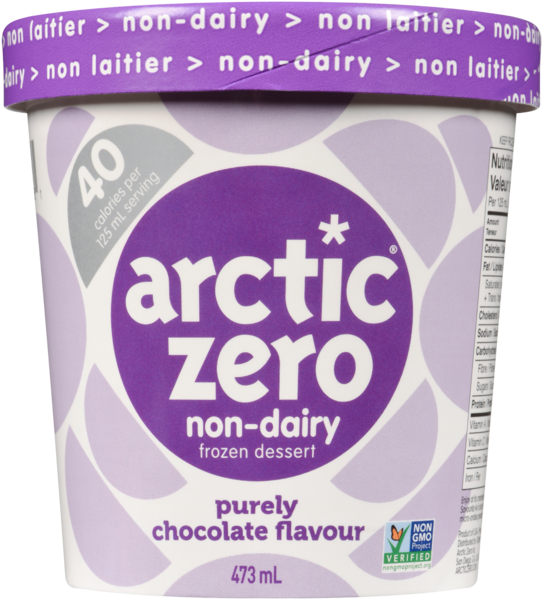 Arctic Zero Dessert Glacé Non Laitier Saveur Purement Chocolatée 473 ml