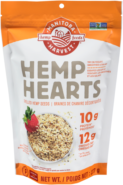 Manitoba Harvest Hemp Foods Hemp Hearts Graines de Chanvre Décortiquées 227 g