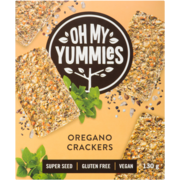 Oh My Yummies Crackers Oregano 130 g