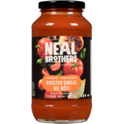 Neal Brothers Pasta Sauce Roasted Garlic Organic 680 ml