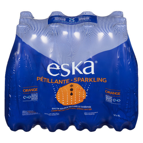 Eska Natural Sparkling Water Orange 12x1L