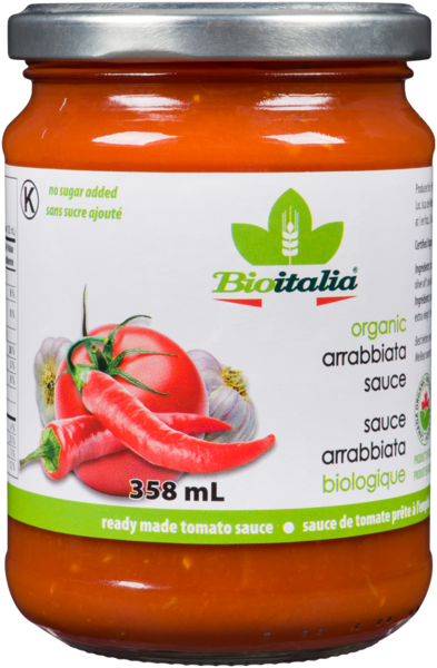 Bioitalia Sauce Arrabbiata Biologique 358 ml