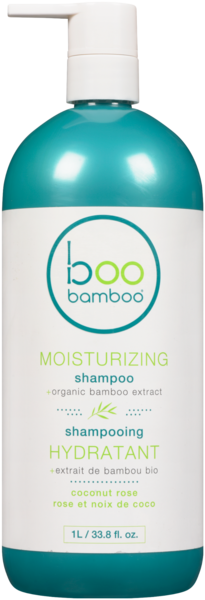 Boo Bamboo Shampooing Hydratant Rose et Noix de Coco 1 L