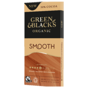 Green & Black's Chocolat noir 50 % onctueux biologique 