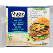 Yves Veggie Simulated Beef Burgers 