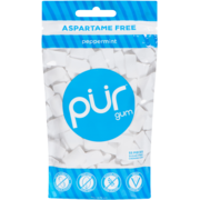 Pür Sugar-Free Chewing Gum Peppermint 55 Pieces 77 g