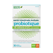 Genuine Health Advanced Gut Health probiotiques, 15 milliards CFU, 15 diverses souches