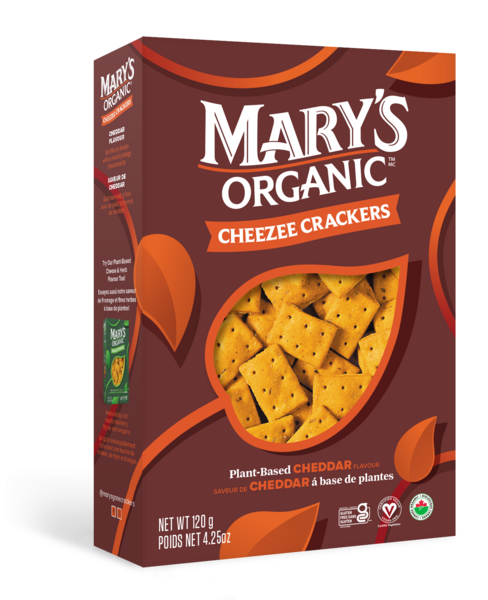 Mary's Craquelins D'Origine Végétale Saveur Cheddar Bio