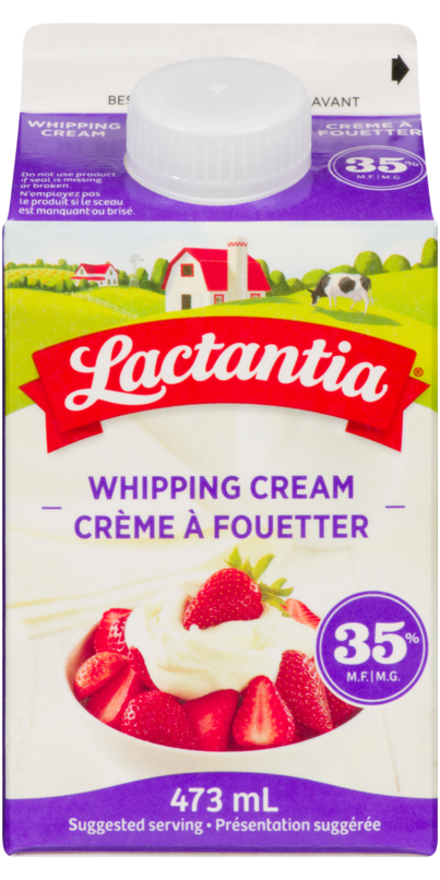 Crème à fouetter 35% (237 mL)