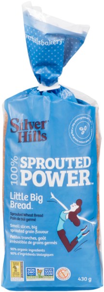 Silver Hills Sprouted Power Pain de Blé Germé Little Big Bread 430 g