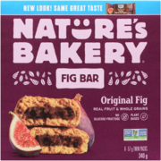 Nature's Bakery Barres aux Figues Originales 6 Emballages Doubles x 57 g (340 g)