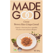 Made Good Brown Rice Crisps Cereal Cocoa 284 g