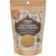 Cha's Organics Cannelle Véritable Moulue 130 g