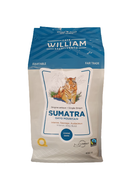 Café William Sumatra café en grains