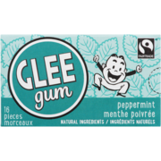 Glee Gum Peppermint Gum 16 Pieces