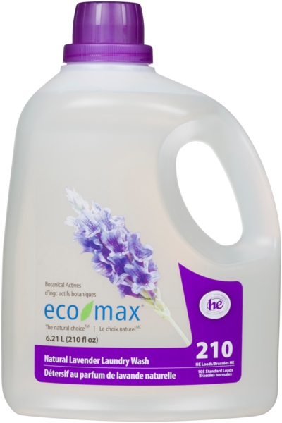 EcoMax Detergent Lessive Lavande 6.2L