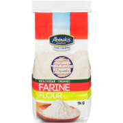 Abénakis Gourmet Flour All Purpose Unbleached Organic 1 kg