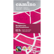 Camino Dark Chocolate Raspberries 100 g