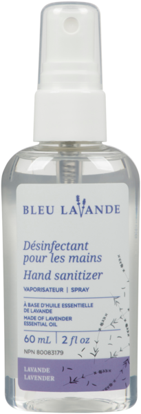 Bleu Lavande   Vapo Desinfectant  Mains 60 Ml