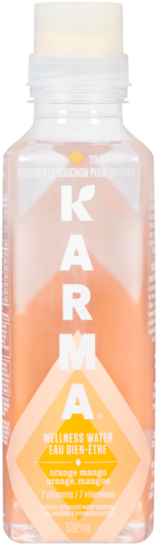 Karma Wellness Water Orange Mango 532 ml