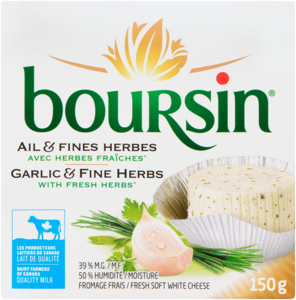 Boursin Fromage Frais Ail & Fines Herbes 39 % M.G. 150 g