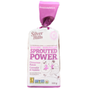 Silver Hills Sprouted Power Sprouted Wheat Bread Cinnamon Raisin Organic 510 g