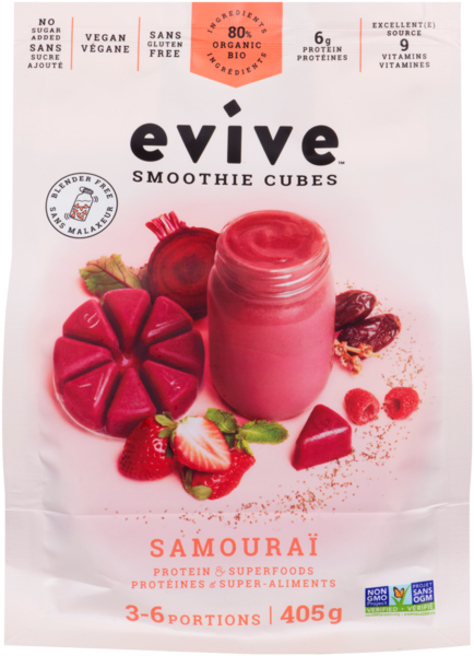 Evive Cube Smoothie Le Samourai Bio