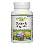 Natural Factors Racine de gingembre 1 200 mg 90 capsules végétariennes