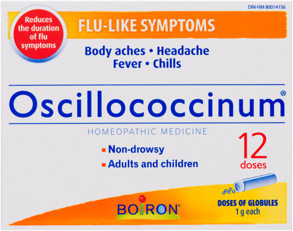 Boiron Oscillococcinum États Grippaux Médicament Homéopathique 12 Doses de Globules 1 g Chaque
