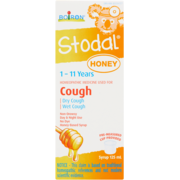 Boiron Stodal Honey-Based Syrup Cough 1-11 Years 125 ml