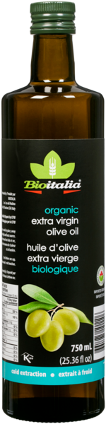 Bioitalia Huile d'Olive Extra Vierge Biologique 750 ml