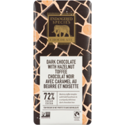 Endangered Species Chocolate Dark Chocolate with Hazelnut Toffee 85 g