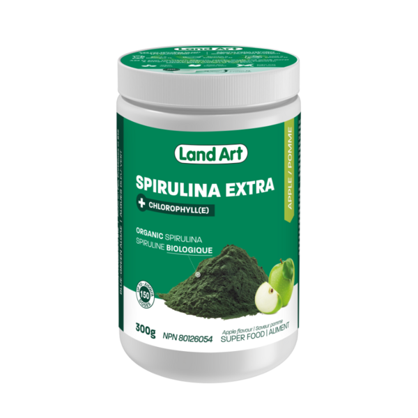 Landart Spiruline(A ) Extra  Bio  Pomme