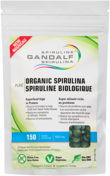 Gandalf Spiruline Biologique 600Mg