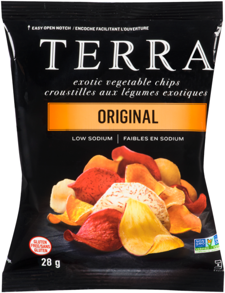 Terra Croustilles aux Légumes Exotiques Original 28 g