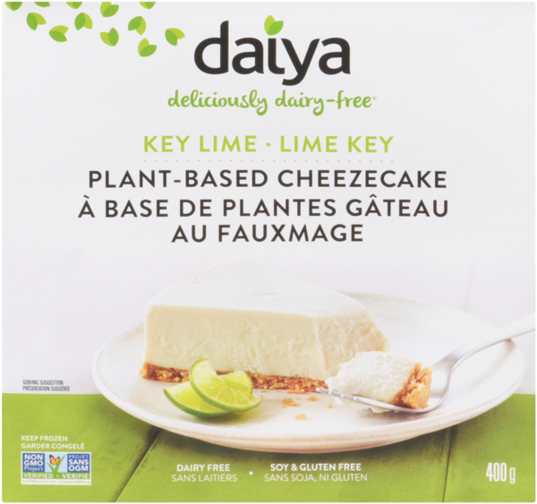 Daiya à Base de Plantes Gâteau au Fauxmage Lime Key 400 g