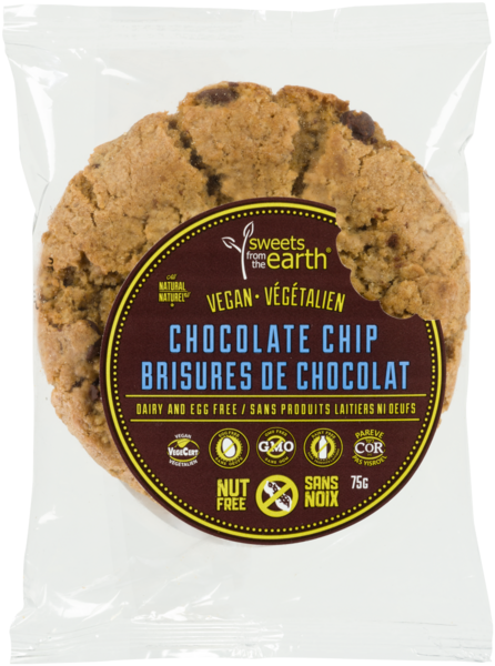 Sweets from the Earth Biscuit aux Brisures de Chocolat 75 g