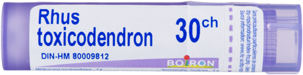 Boiron Rhus Toxicodendron 30 ch Médicament Homéopathique 4 g