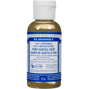 Dr. Bronner's 18-in-1 Peppermint Pure-Castile Soap 59 ml