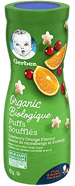 Gerber Bio Souffles Canneberge Orange