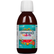 Genuine Health Omega3 Kids Supplement + Vitamin D3 & Lutein, Cherry Flavour