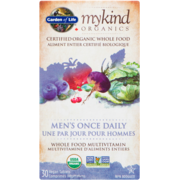 Garden Of Life mykind Organics - Multivitamine - Un par Jour pour Hommes