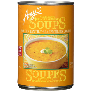 Amy's Kitchen Soupes Bio ~   Lentilles Dorées