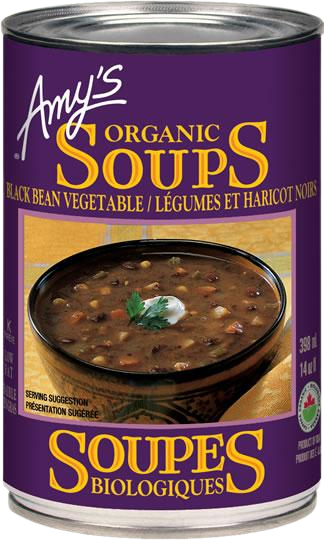 Amy's Kitchen Soupes Bio ~   Légumes Et Haricots Noirs