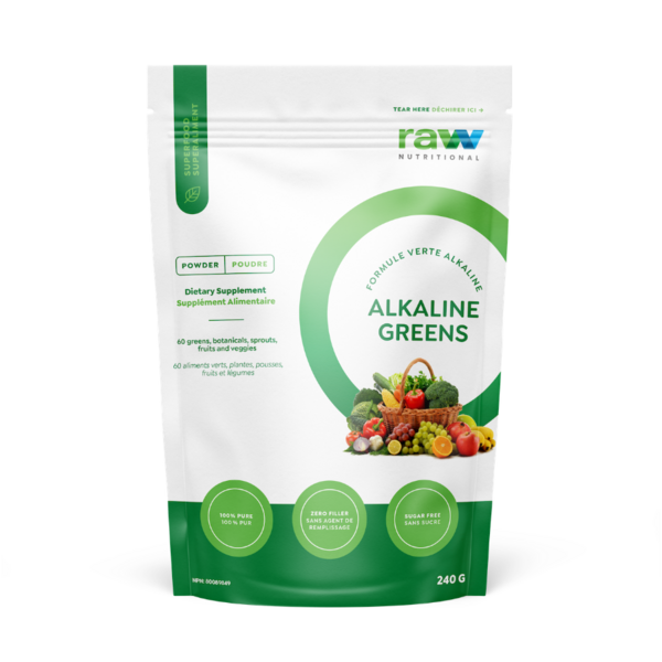 Raw Nutritional Formule verte alkaline