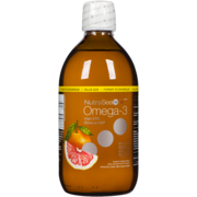 NutraSea hp +D Liquid Omega-3 Grapefruit Tangerine Flavour Value Size 500 ml
