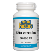Natural Factors Beta Carotene 30,000 IU