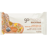GoMacro Macrobar Cashew Butter Bar 57 g
