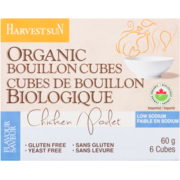 Harvest Sun Organic Bouillon Cubes Chicken Flavour 6 Cubes 60 g