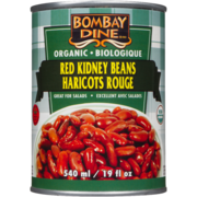 Bombay Dine Red Kidney Beans Organic 540 ml